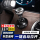 Aseblarm汽車一鍵啟動(dòng)搖桿球金屬裝飾貼汽車按鈕鍵保護(hù)蓋改裝點(diǎn)火開關(guān)按鍵 【銀色金屬啟動(dòng)】【默認(rèn)圖標(biāo)】