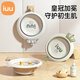 iuu 嬰兒洗臉盆 兒童用品新生兒洗屁股洗腳盆 寶寶專用可折疊小盆子 【兩個裝】莫蘭迪-綠色灰色 材質(zhì)：食品級PP原料，三層加厚