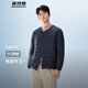 波司登（BOSIDENG）25年新款輕薄羽絨服男短款90絨V領(lǐng)內膽保暖內搭短外套B250130003 店長(cháng)推薦-中山青5870-25-航海系 M 175/96A 體重約130-140斤