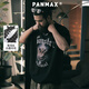 潘·麥克斯（PANMAX）PANMAX潮牌大碼男裝2025夏季新款寬松百搭純棉貓頭印花情侶短袖 黑色 6XL