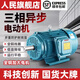 科創(chuàng)人民人民三相電機380V純銅0.75/1.1/1.5/2.2/3/4/5.5/7.5KW異步電動機 2.2KW-4級/1400轉(zhuǎn)全銅大馬力款