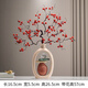 檀花美時來運(yùn)轉(zhuǎn)花瓶發(fā)財如意果家居擺件客廳玄關(guān)電視柜招財裝飾喬遷禮物 石來運(yùn)轉(zhuǎn)花瓶-款式1+如意紅果