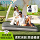 INTEX自動充氣床墊露營墊旅行便攜折疊床充氣床打地鋪戶外帳篷防潮墊
