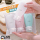 JCZS硅膠旅行分裝瓶袋沐浴露洗發(fā)水乳液化妝品旅游出差空瓶子洗漱套裝 【60ml】3個(gè)裝-混色-送收納袋