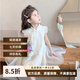 漢唐貝貝女童旗袍連衣裙夏季2025新款新中式公主裙兒童女寶寶夏款國(guó)風(fēng)裙子 米白 120 建議105-115cm 4-5.2周