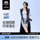 夢多福電動小車防曬衣長款女夏季過膝全身冰絲透氣薄款寬松長袖外套遮陽 暗夜黑（加大帽檐）適合80-130斤 均碼 （防曬衣連帽總衣長150cm）