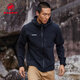 猛犸象（MAMMUT）Trekkers 男士戶外運動輕便舒適防風防潑水夾克外套軟殼 黑色 L