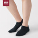 無(wú)印良品（MUJI）女式 合腳直角 棉質(zhì)涼爽 運動(dòng)船襪 襪子 棉50%