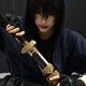 玩思益盜墓筆記周邊cos服全套吳邪張起靈小哥悶油瓶天真扮演服動漫漫展 張起靈全套【套裝+假發(fā)+鞋子+刀】 L 【115-125斤】