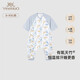 英氏（YEEHOO）兒童夏季竹棉抗菌防踢被睡袋嬰兒中大童睡袋 叢林2XL碼