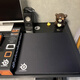 賽睿（SteelSeries）原裝賽睿鼠標墊游戲qck桌面橡膠大號6mm加厚細面順滑吃雞電競防滑專用 黑賽睿 450x400mm 6mm