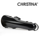 克莉絲蒂娜（Christina）新款小提琴琴盒 黑色帶提手小提琴盒子輕便易攜帶4/4尺寸 黑色 4/4