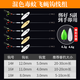 溪路客毒蚊飛蠅鉤套裝微物路亞餌馬口釣組毛鉤毒蟲(chóng)白條餐條瓜子亮片 綁好5副+亮片線(xiàn)組(16#混色) 送助投器