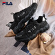 FILA 斐樂貓爪鞋4代男鞋復(fù)古老爹鞋時(shí)尚休閑運(yùn)動(dòng)鞋透氣厚底鞋貓爪6 黑-貓爪6夏 F12M522111FBD 42