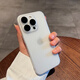 波沃姆 超薄軟殼全包鏡頭膜適用iphone16pro手機殼透明蘋果13情侶14promax磨砂iphone15簡約保護套防摔款 透白-超薄軟殼全包鏡頭膜 iPhone 16 pro