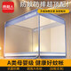 南極人a類防摔蚊帳架1.8x2米免安裝嬰兒加固加厚家用紋悵子宿舍新款支架 三開門款-光年藍【A類母嬰級】 180x200cm