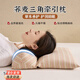 XELECPOCKET枕頭蕎麥殼三角連體枕家用護(hù)頸椎助睡眠牽引枕成人可拆卸組合枕芯 卡其色【高溫消殺全蕎麥殼填充】 單只 35cm*16cm 【35*20cm】
