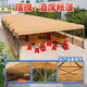 萬(wàn)家有棚大型可移動(dòng)伸縮帶輪推拉雨棚戶(hù)外夜宵大排檔停車(chē)遮陽(yáng)收縮帳篷定制 卡其色 定制尺寸請聯(lián)系客服