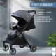 SDB【送貨到家】SDB正反推雙向避震輕便折疊可坐可躺換向嬰兒推車 細(xì)綾麻灰