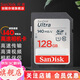 閃迪（SanDisk） SD卡32g/64g/128g高清相機卡 佳能尼康數碼相機內存卡 微單反存儲卡 128G SDXC卡140M/s