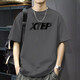 特步（XTEP）特步短袖t恤男2026年冬季新款網(wǎng)面透氣半袖T圓領(lǐng)吸汗運動(dòng)上衣男款 石紋灰 3XL