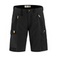 FJALLRAVEN北極狐春夏G1000男士純色戶外露營(yíng)短褲休閑褲耐磨寬松舒適82833 550黑色 50