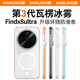 興麟【超薄裸機感】適用OPPO Find X8Ultra手機殼磁吸findx8ultra全包瓦楞行李箱條紋保護套透明磨砂殼 【磁吸款】白殼橙邊-側邊防滑條 適用OPPO Find X8Ultra