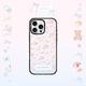 CASETIFY 森林早報系列 春日浪漫 適用于iPhone16/15 Plus/Pro/Max 蘋果手機(jī)殼 透明黑框 iPhone 16 Pro Max