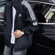 阿迪達斯（adidas）三葉草外套立領(lǐng)夾克男裝女裝2026春秋新款梭織防風(fēng)休閑運動(dòng)服 JL8396黑色/雙拉鏈 L 推薦155-175斤