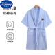 迪士尼（Disney）小孩衣服兒童浴袍可穿式夏季游泳男女童棉紗布斗篷浴巾睡袍速干20 藍(lán)色熊貓短袖浴袍 140 適合身高120-140