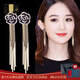 百鈺?；ǘ淞魈K耳環(huán)女長(cháng)款氣質(zhì)耳飾潮日韓玫瑰耳釘顯臉瘦耳飾紀念日禮物黑色玫瑰流蘇