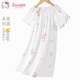 Hello Kitty女童睡裙兒童莫代爾家居服中大童女孩睡衣夏季薄 AS3003滿(mǎn)印  160