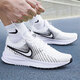 耐克（NIKE）官方艦店男鞋 2025秋新款運動跑鞋輕便透氣休閑跑步鞋 RUN DEFY/白色/曬圖退10 40 (250mm)