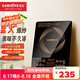 金灶（KAMJOVE）電磁爐 2100W大功率 家電電磁灶 多檔火力調(diào)節(jié)猛火速熱炒菜S2100 黑色