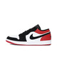 耐克AJ1男鞋AIR JORDAN 1 LOW SE 舒適防滑耐磨低幫黑紅色復古籃球鞋 IB8971-106 42