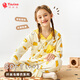 纖絲鳥(niǎo)（TINSINO）兒童睡衣夏季男女童開(kāi)衫家居服套裝中大童四季空調服 早安面包