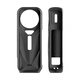 WLOONG適用于影石INSTA360 X5 硅膠保護(hù)套全景相機(jī)機(jī)身鏡頭防摔防刮配件 X5黑色機(jī)身套
