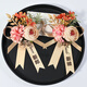 懷音森系伴郎伴娘結(jié)婚胸前花姐妹手腕花婚禮全套家人胸花父母襟花 香檳色 胸花1個(gè)+飄帶 備注稱謂