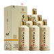 多彩貴州系列53度醬香型白酒 收藏自飲送禮酒水 53度 500mL 6瓶 （普通紅彩）