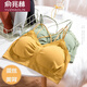 俞兆林內(nèi)衣女無鋼圈小胸聚攏薄款學(xué)生高中美背文胸蕾絲花邊運(yùn)動(dòng)胸罩 1832日系蕾絲 豆沙1件 均碼 （85-140斤）