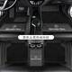 開(kāi)馳適用于奔馳E300L E260L C260L A200 GLAGLEGLC全包圍汽車(chē)真皮腳墊 納帕皮-黑色雙層納米絨腳墊
