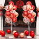 天元尚品新店開(kāi)業(yè)大吉地飄氣球立柱裝飾場(chǎng)景布置店面周年慶店鋪活動(dòng)氣氛 【一對裝】開(kāi)業(yè)大吉裝飾氣球1.6m 適用門(mén)店/商鋪/酒店裝飾引路牌