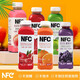 益正元100％果汁NFC500ml*15瓶葡萄蘋(píng)果白桃石榴橙楊梅汁果汁飲料 15瓶500ml隨機混合口味