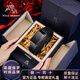 保羅美思得內扣不露尾男士皮帶正品名牌奢侈品輕奢自動(dòng)扣腰帶真皮禮物送老公【高檔定制藍色禮盒】父親節禮物120cm 其他長(cháng)度聯(lián)系客服備注