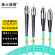 烽火璀璨 電信級(jí)lc-lc多模萬(wàn)兆光纖跳線LC-LC3米雙芯跳纖OM3光纖線機(jī)房數(shù)據(jù)線LC-SC/LC-FC/SC-FC萬(wàn)兆光跳線 FC-ST 多模雙工(OM3) 5米