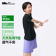 蕉下（beneunder）棉質(zhì)短袖T恤女士25新款輕薄透氣休閑百搭圓領(lǐng)上衣女GP930 漫暮黑 M
