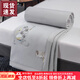 水星系列蠶絲被夏涼被天然桑蠶絲棉被子單人夏被空調被雙人冰絲涼感被芯 200*230cm桐鄉蠶絲被夏涼被   雙 灰-【可機洗 不成團 不結球】