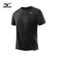 美津濃戶(hù)外短袖T恤男夏季圓領(lǐng)冰絲速干上衣男 黑色 3XL 