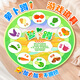 蘿卜蹲兒童幼兒園親子課間游戲墊家庭互動(dòng)游戲墊戶(hù)外露營(yíng)活動(dòng)道具 【蘿卜蹲蔬菜款】1.5m（5人）
