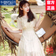 莫代爾雪紡超仙連衣裙女2025夏季新款時(shí)尚氣質(zhì)小清新收腰顯瘦百搭長(cháng)裙子 杏色 M 93-102斤